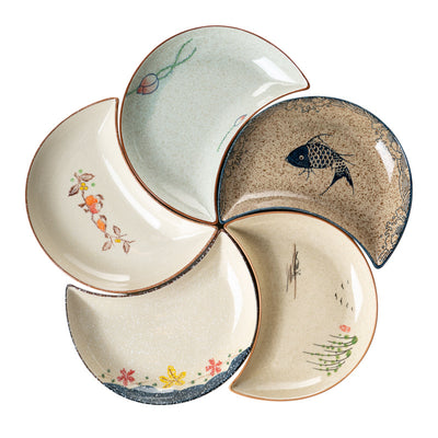 Plato de Cerámica Luna para la Mesa - Vajilla Decorativa - Image 11