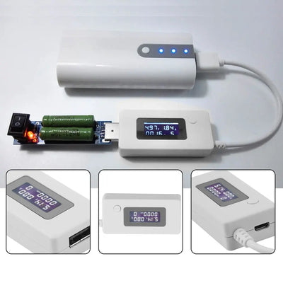 Medidor Digital de Voltaje y Corriente USB - Image 6