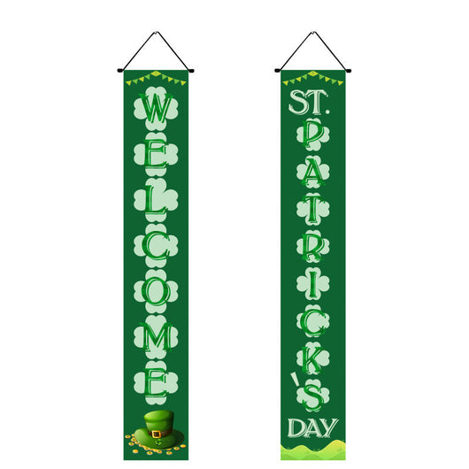 Cartel de Bienvenida para Puerta con Bandera del Día de Irlanda - Image 35