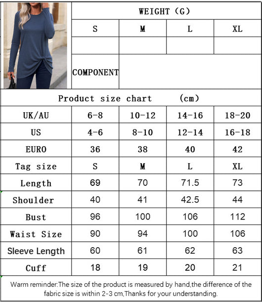 Blusa Base Versátil de Color Sólido para Otoño e Invierno - Image 7