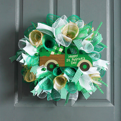 Adorno Colgante Guirnalda Festival Irlandés Shamrock