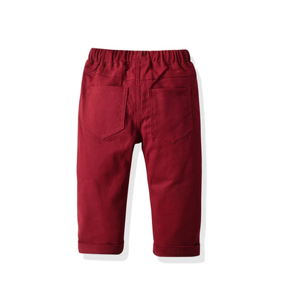 Pantalones Escolares de Algodón para Niños - Cómodos y Duraderos - Image 29