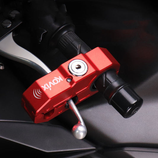 Candado Antirrobo para Manillar de Moto con Alarma