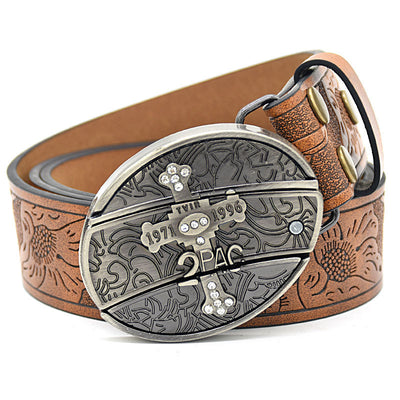 Cinturón de Cuero con Grabado Personalizado y Hebilla Suave - Image 10