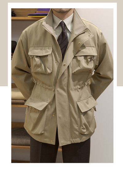 Abrigo Holgado Impermeable y Cortaviento para Primavera - Image 10