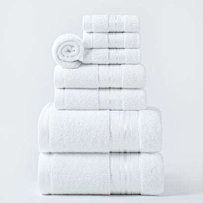 Juego de Toallas de Baño 100% Algodón Puro - Absorbentes y Duraderas - Image 9
