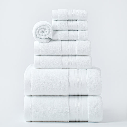Juego de Toallas de Baño 100% Algodón Puro - Absorbentes y Duraderas - Image 9