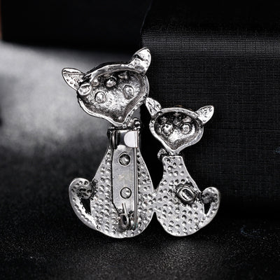 Broche Gatito Adorable con Corazón - Image 11