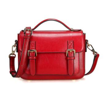 Bolso Mensajero de Cuero Genuino para Mujer - Image 10