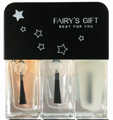 Set de Esmaltes de Uñas Sin Horno 3 en 1 con Lentejuelas Desprendibles - Image 28
