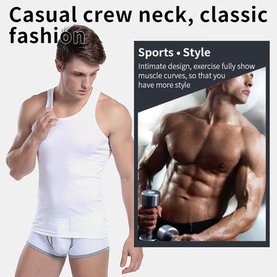Chaleco Deportivo Ajustado para Hombre - Base Layer para Fitness - Image 8