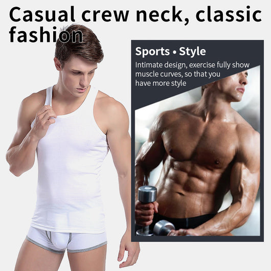 Chaleco Deportivo Ajustado para Hombre - Base Layer para Fitness - Image 8