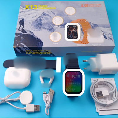 Reloj Inteligente 6 en 1 con Powerbank Inalámbrico, Auriculares Bluetooth y Correas Intercambiables - Image 14