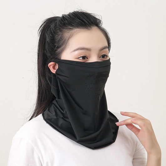 Máscara Solar Femenina con Protección UV para los Ojos