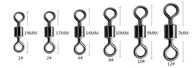 Pack 10 Conectores Giratorios en Forma de 8 - Eslabones Profesionales - Image 16