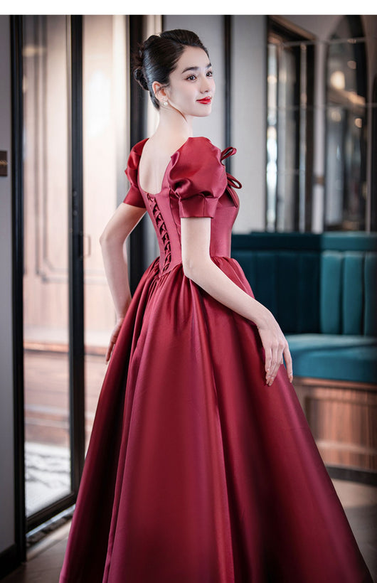 Vestido de Noche Elegante Lujo Nicho para Compromisos y Eventos - Image 3