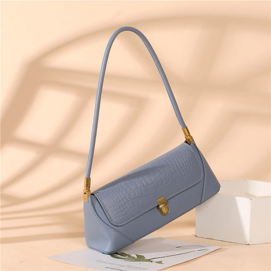 Bolso de Cuero Genuino Axilar - Diseño Versátil para Todos los Estilos - Image 14
