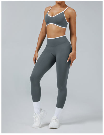 Pantalones Yoga Cintura Alta sin Costuras Secado Rápido - Image 16