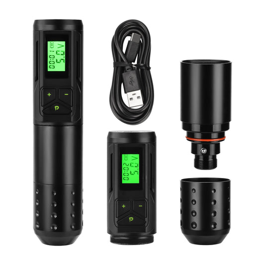 Máquina de Tatuaje Portátil Profesional con Pluma Inalámbrica y Carga USB - Image 2