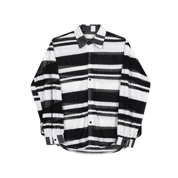 Camisa Manga Larga Semitransparente de Protección Solar para Hombre