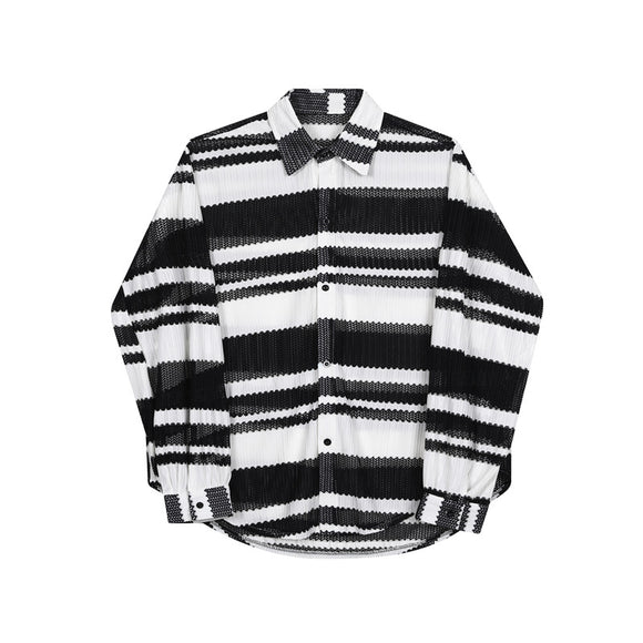Camisa Manga Larga Semitransparente de Protección Solar para Hombre