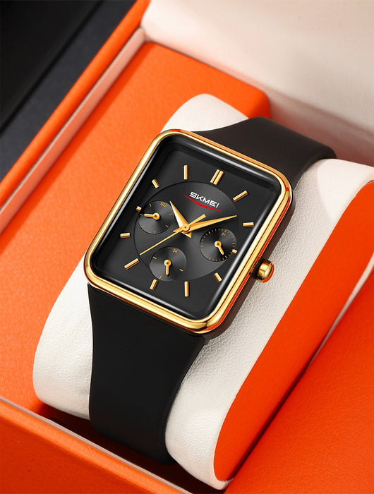 Reloj Cuadrado de Silicona Multifuncional Impermeable para Niñas - Image 17