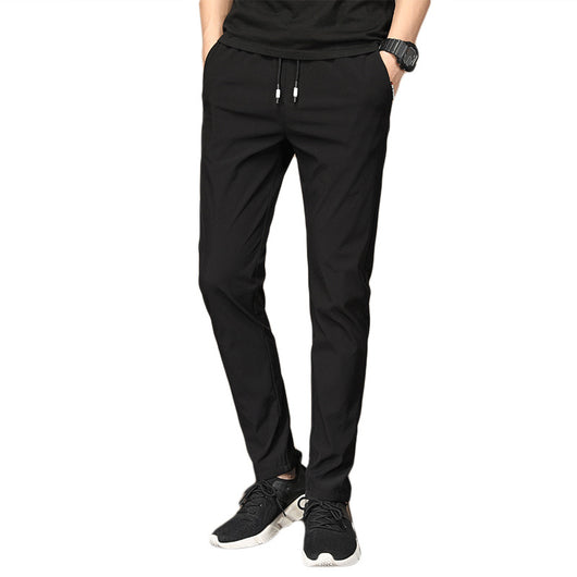 Pantalones Casuales de Seda de Hielo para Hombre - Comodidad Máxima en Verano - Image 4