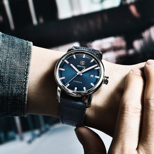Reloj Mecánico Empresarial para Hombre con Calendario Luminoso Multifuncional - Image 9