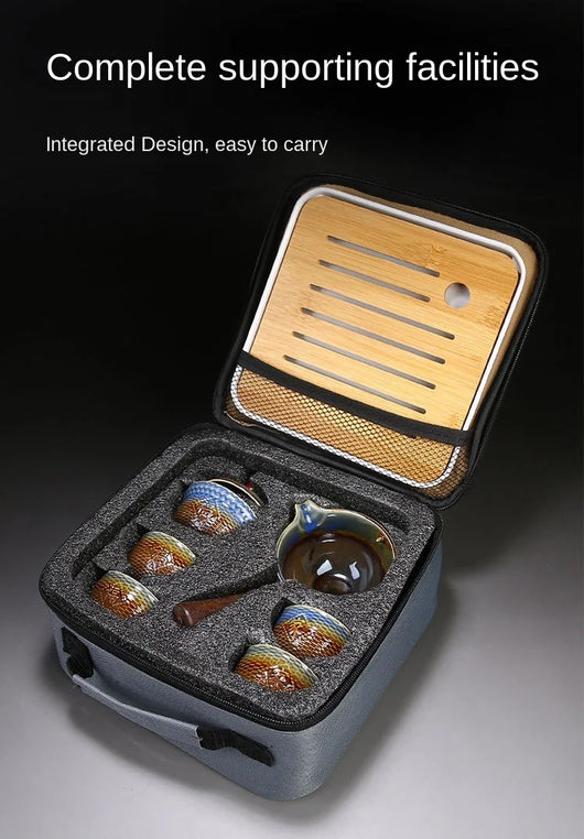 Juego de Té Automático Portátil para Oficina y Hogar - Image 20