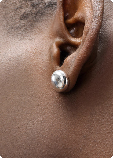 Aretes de Plata 925 para Mujer - Diseño Versátil de Piercing Único - Image 10