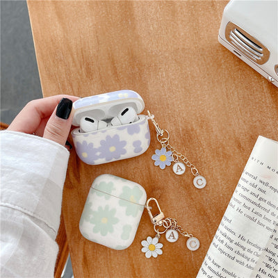 Estuche Protector Todo en Uno para Auriculares Bluetooth Green Flower - Image 3