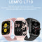 Smartwatch LT10 com Monitor de Frequência Cardíaca, Pressão Arterial e Sono