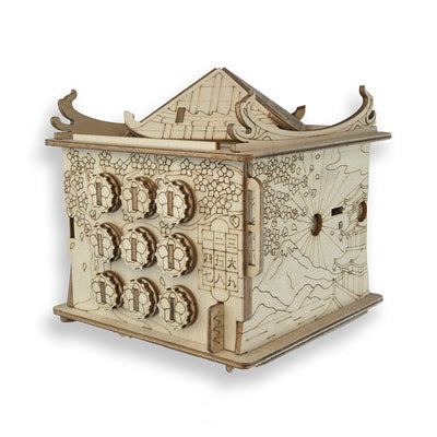 Caja de Desencriptación de Mecanismo de Madera - Nivel 10 Puzzle Desafiante - Image 7