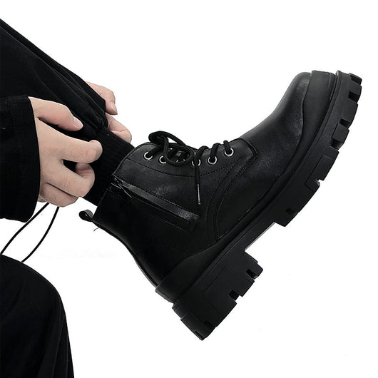 Botas Clásicas Negras de Alta Calidad Estilo Británico - Image 2