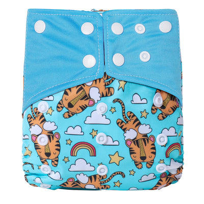 Pañal de Tela Reutilizable Bambú Carbón con Estampado Digital - Image 40