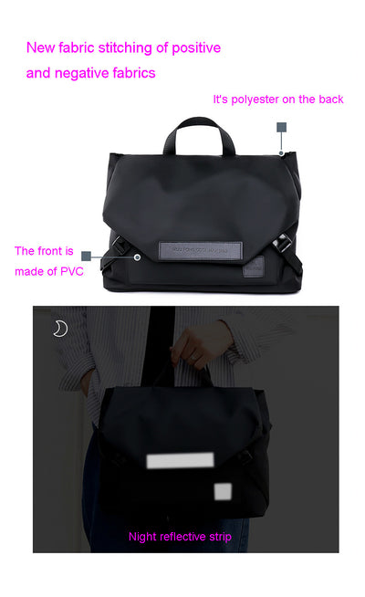 Bolsa Mensajera de Cuero Vintage para Hombre - Maletín Crossbody Ejecutivo de Gran Capacidad - Image 24