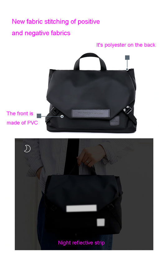 Bolsa Mensajera de Cuero Vintage para Hombre - Maletín Crossbody Ejecutivo de Gran Capacidad - Image 24