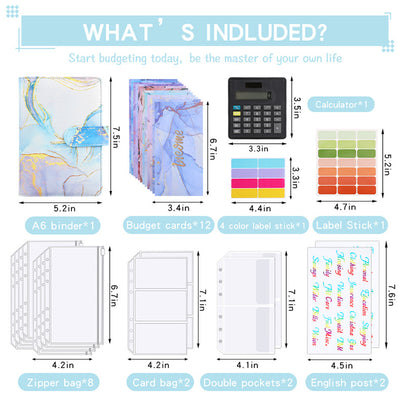 Cuaderno de Cuero PU A6 con Anillas y Calculadora Integrada - Image 31