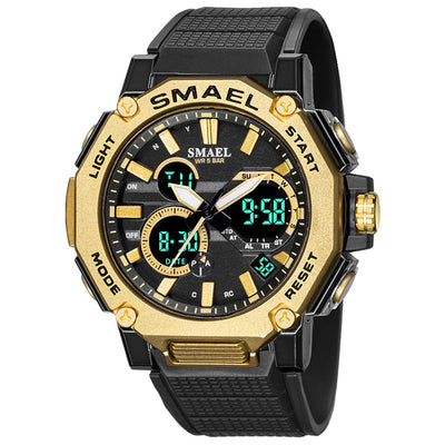 Reloj Deportivo Dual Display Resistente al Agua con Luz Nocturna - Image 8