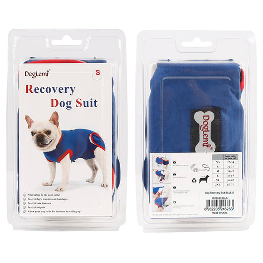 Pijama Quirúrgico para Perros - Prenda de Recuperación Antilamido en Algodón - Image 14