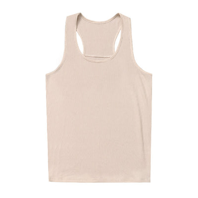 Camiseta Deportiva Sin Mangas Cuello Redondo para Hombre - Image 32