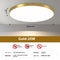 Dorado 23 Cm Luz Blanca 6500K