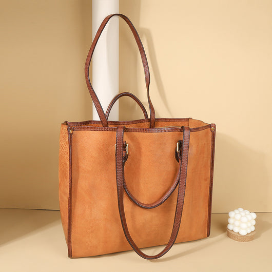 Bolso de Cuero Retro para Mujer con Gran Capacidad y Múltiples Compartimentos - Image 11