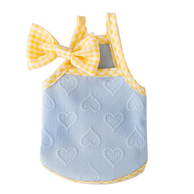 Chaleco Arnés con Moño y Textura Alivio Cardíaco para Perros Pequeños - Image 4
