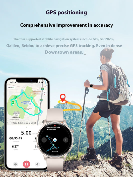 Reloj Inteligente GPS con Monitor Cardíaco y Altímetro - Image 16