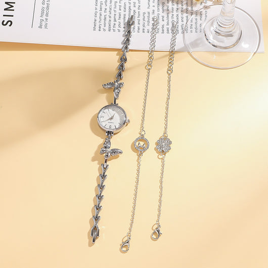 Conjunto de Pulseras Diamante Estilo Mori Temperamental - Image 3
