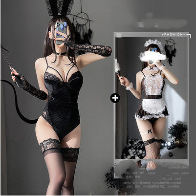 Traje de Conejita Sexy con Diseño Desmontable - Image 13