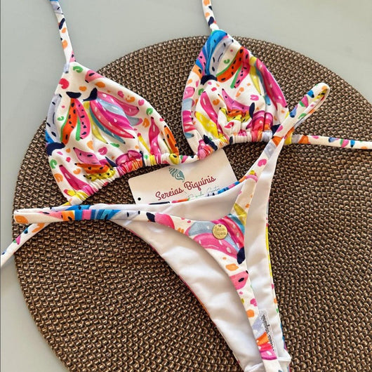 Bikini Brasileño Dividido para Playa - Image 4