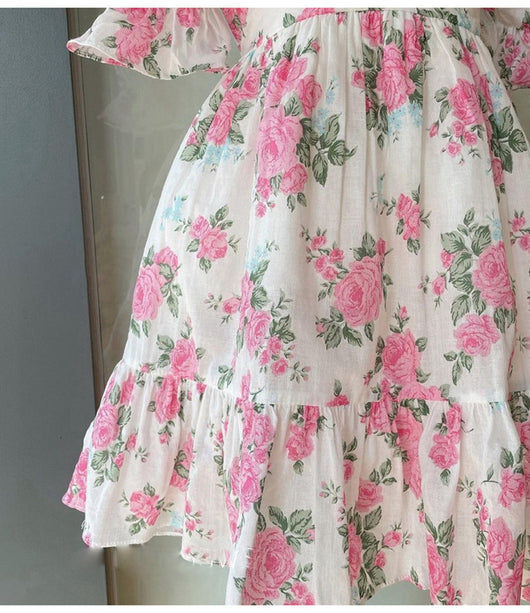 Vestido Infantil de Encaje Floral Estilo Dulce - Image 17