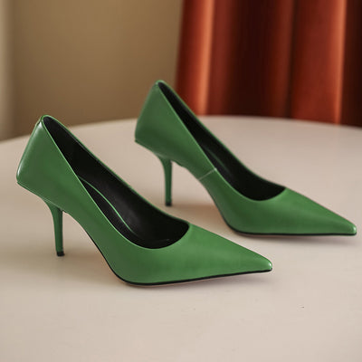 Zapatos de Tacón Stiletto Puntiagudo 6cm - Elegancia Europea y Americana - Image 13